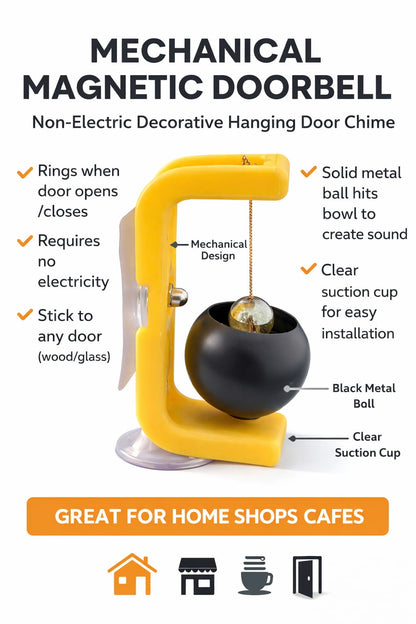 Classic Wooden Door Bell & Chime