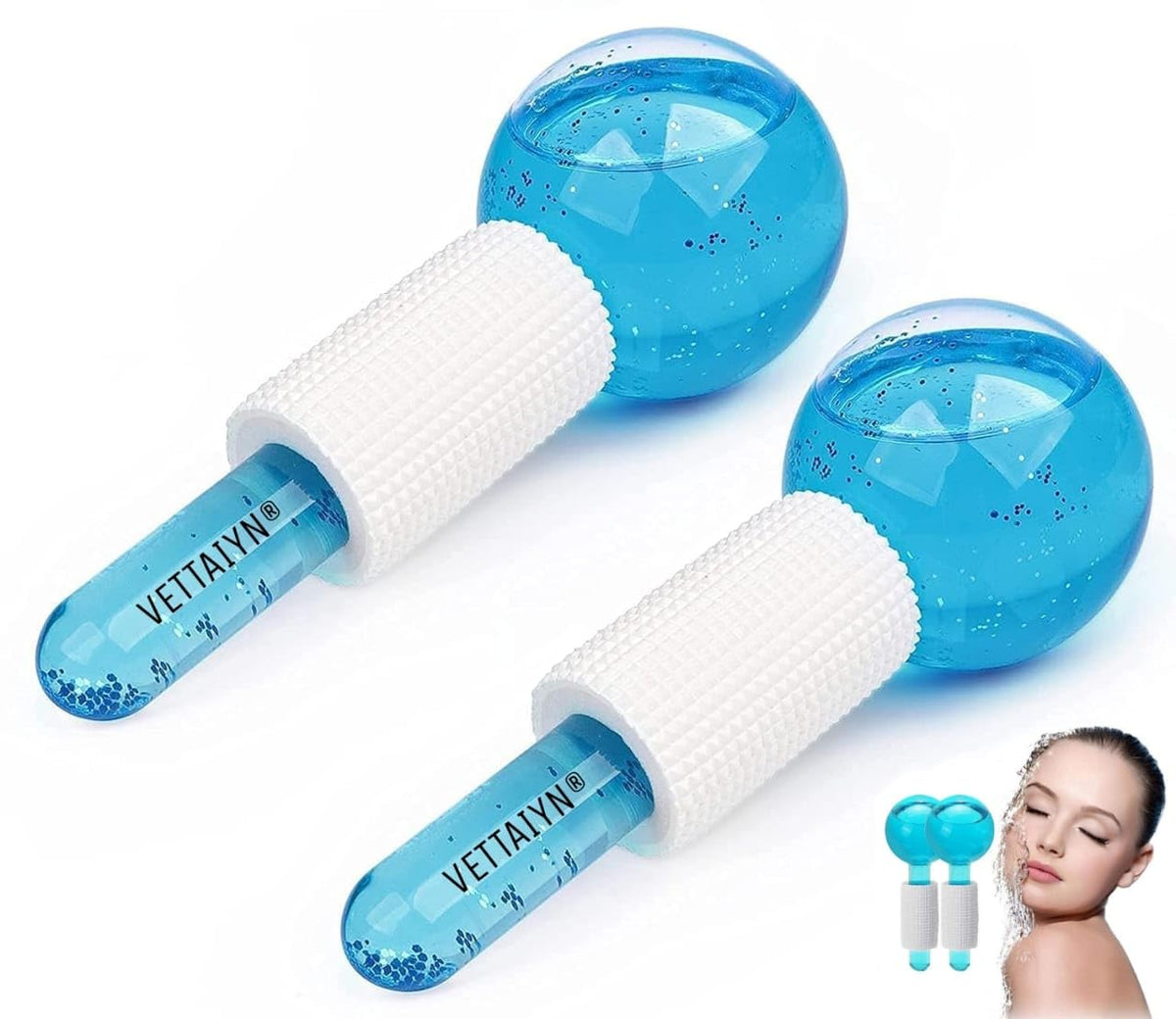 Crystal Face Roller Ball