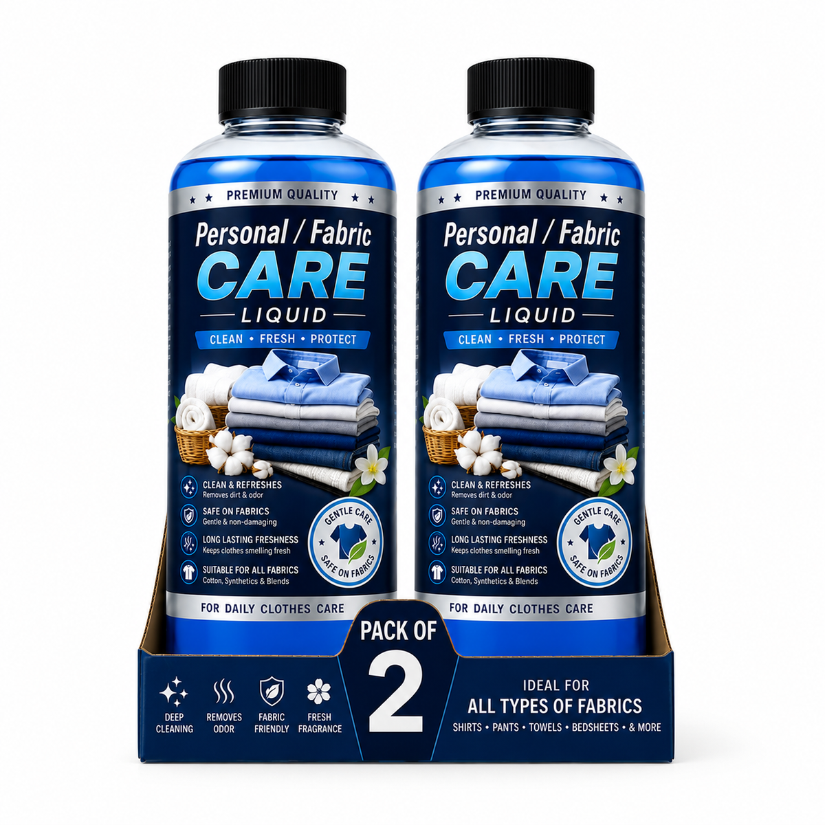 Personal & Fabric Care Liquid – 2 Pack