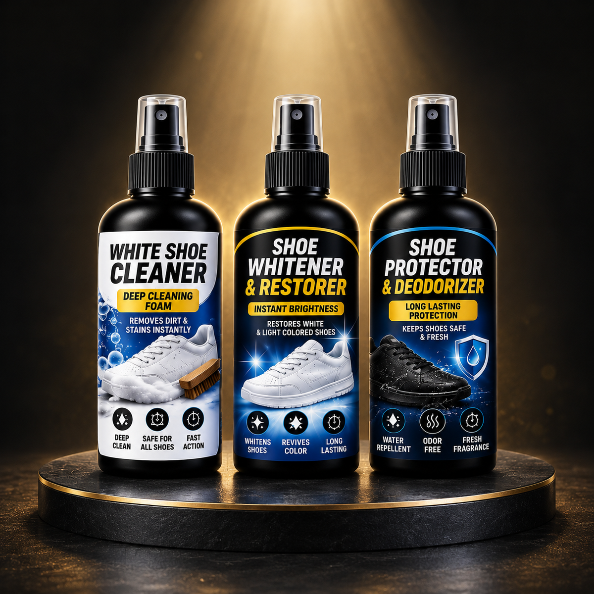 3-in-1 Premium Shoe Care Kit