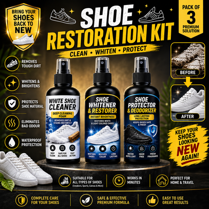 3-in-1 Premium Shoe Care Kit